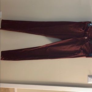 Maroon skinny jeans flying monkey